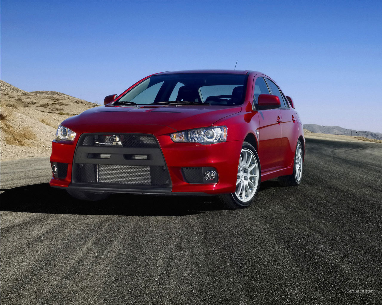 Mitsubishi Lancer Evolution 1280x1024 b98 Tapety na